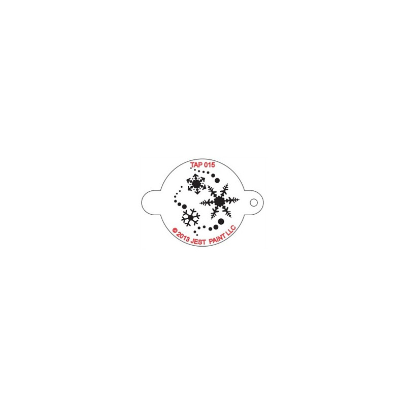 TAP Stencil Snowflakes 015