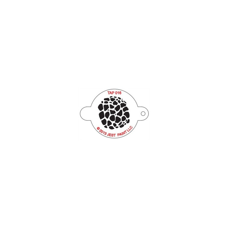 TAP Stencil Organic Scales 016