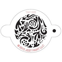 TAP Stencil Swirly 022