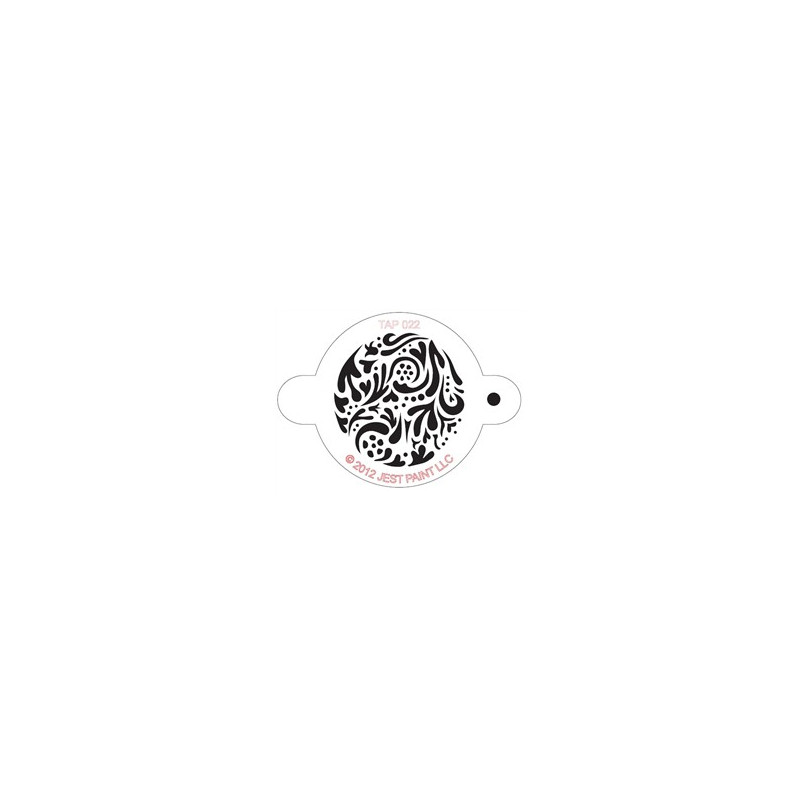 TAP Stencil Swirly 022