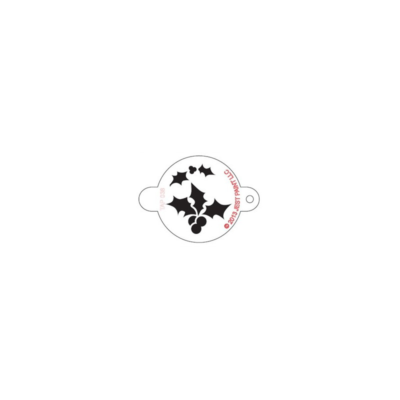 TAP Stencil Holly Leaf and Berries 038