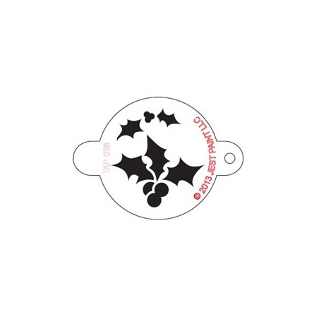TAP Stencil Holly Leaf and Berries 038