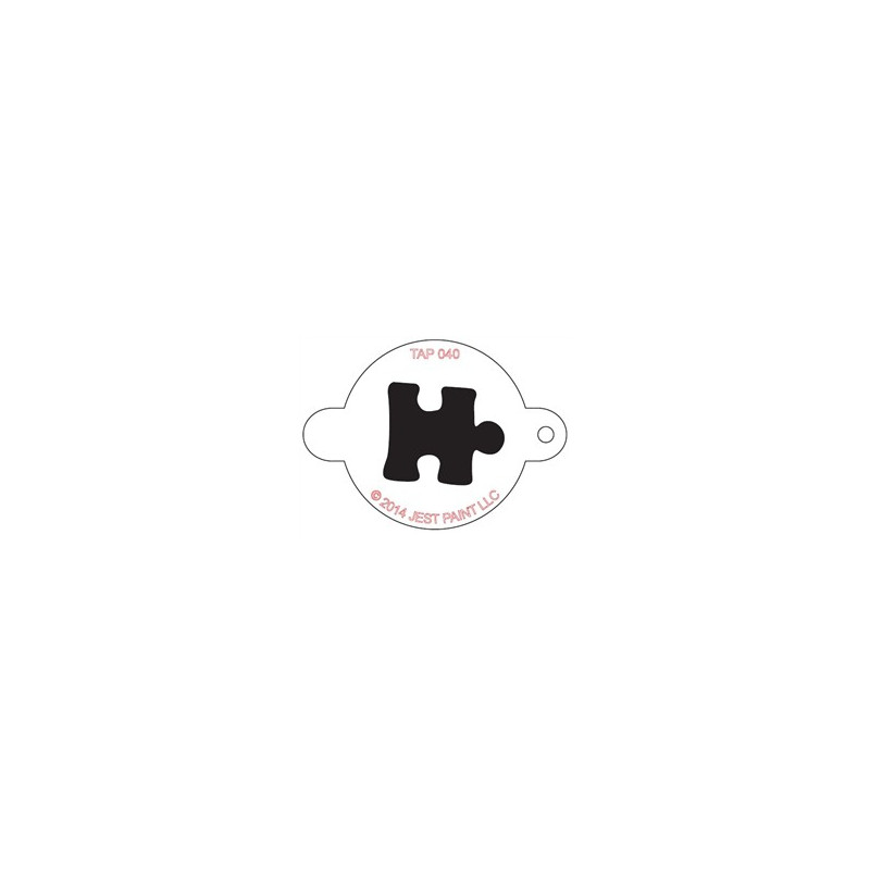 TAP Stencil Puzzle Piece 040