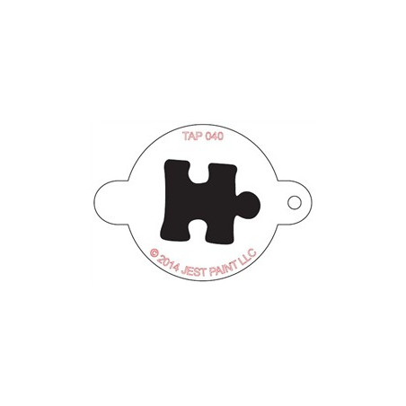 TAP Stencil Puzzle Piece 040