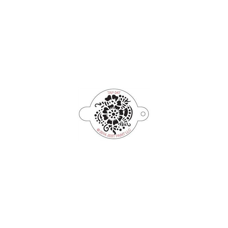 TAP Stencil Henna Pattern 047