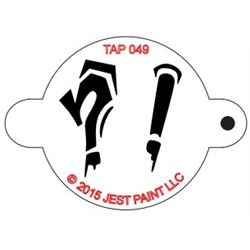 TAP Stencil Graffiti Punctuation Marks 049
