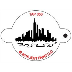 TAP Stencil City Scape 053