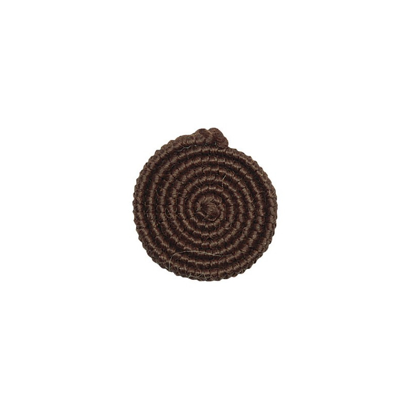 Wolcrêpe Donkerbruin
