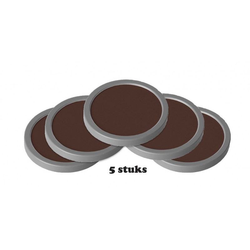 Cake Make-up N3 - Donkerbruin - 5Pack