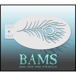 Schmink & Facepaint | Schmink sjabloon | BAM1417 | Pauwenveer