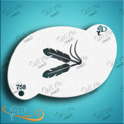 Prachtige Diva Design Schminksjablonen uit voorraad leverbaar!