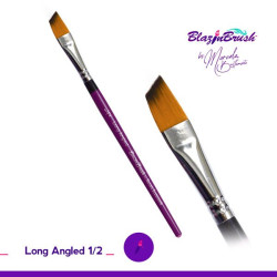 Long Angled 1/2 - Blazin Brushes