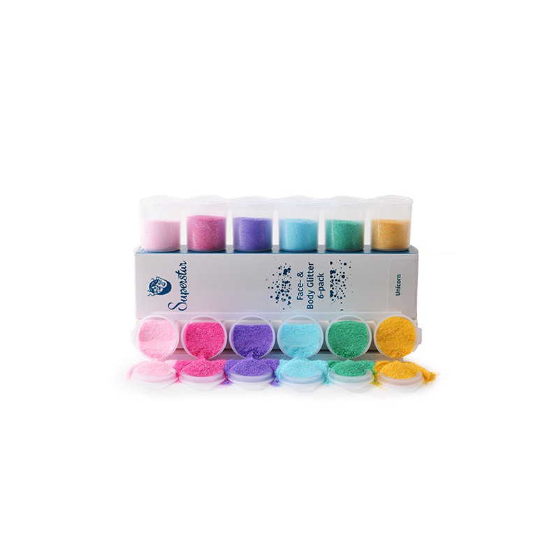 Glitters 6-pack - Unicorn