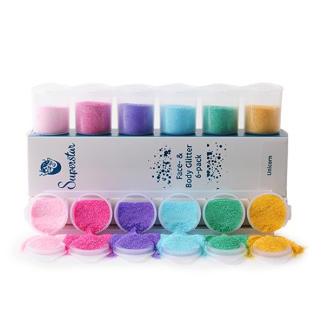 Glitters 6-pack - Unicorn