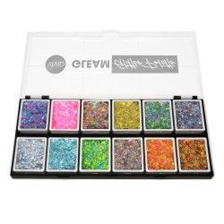 Vivid GLEAM Glitter Cream Palette -Lets Party