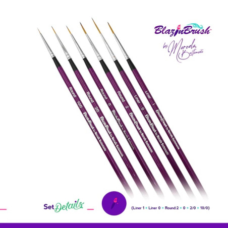 Blazin Brushes by Marcela Bustamente | Schminkpenselen kopen