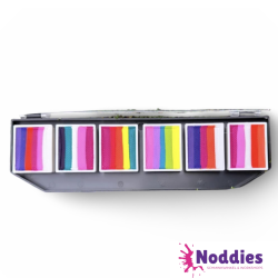 Cameleon Colorblock Palet - Sokkertantes 1: Levendige Neon-schmink