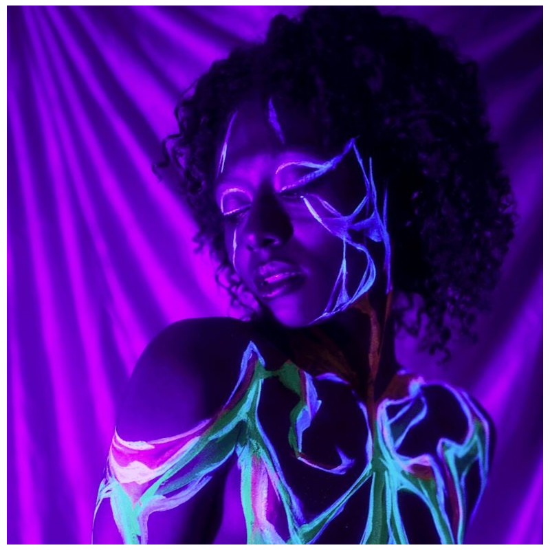 Mehron | Schmink | Facepaint |Paradise | UV Dark Matter