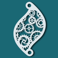 Schminksjabloon voor details | Superstar Schminksjabloon - Steampunk