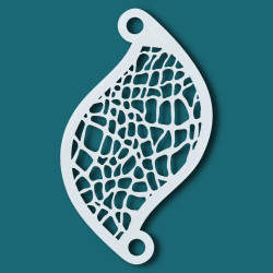 Superstar Schminksjabloon - Reptile