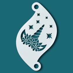 Superstar Schminksjabloon - Blossom Unicorn