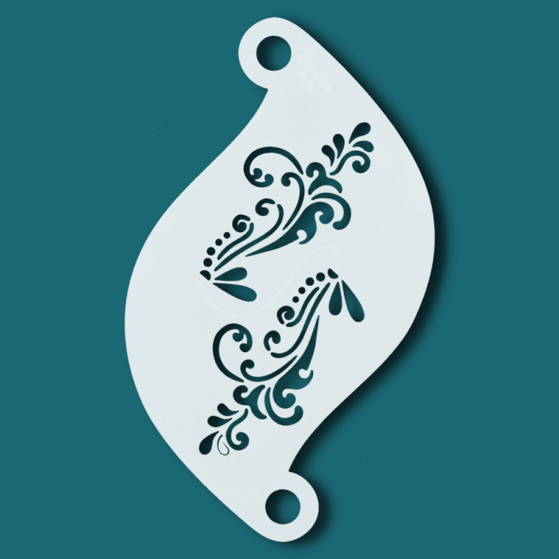 Schminksjabloon voor details | Superstar Schminksjabloon - Fairy Blooming Vine