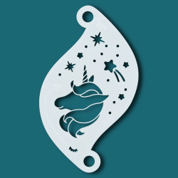 Superstar Schminksjabloon - Starlight Unicorn