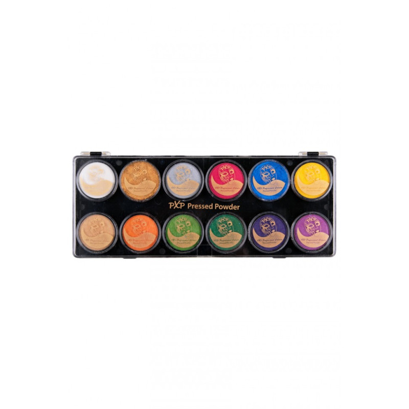 PXP Pressed Powders Palette - 12x5gr.