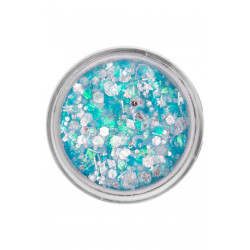PartyXplosion | Face- & Bodyart Glitters Creme| Festivalglitter | Candy Turquoise