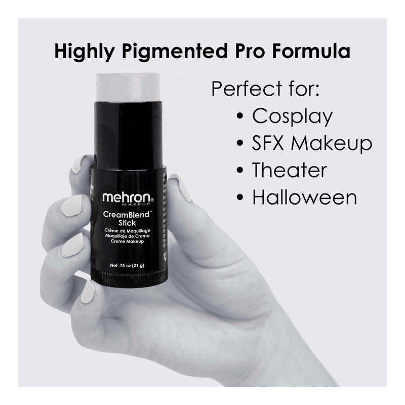 Mehron CreamBlend Stick | Hooggepigmenteerde crèmemake-up | Direct uit voorraad leverbaar