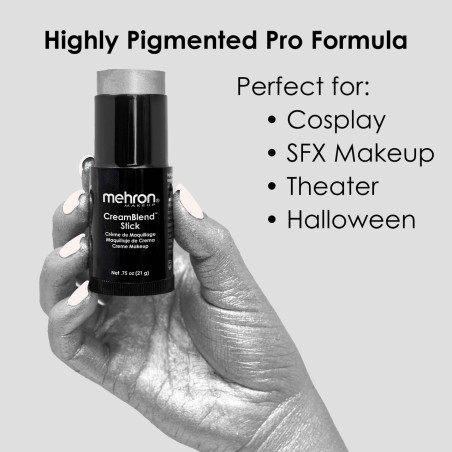 Mehron CreamBlend Stick | Hooggepigmenteerde crèmemake-up | Direct uit voorraad leverbaar