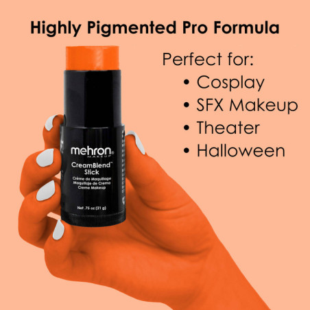 Mehron CreamBlend Stick | Hooggepigmenteerde crèmemake-up | Direct uit voorraad leverbaar