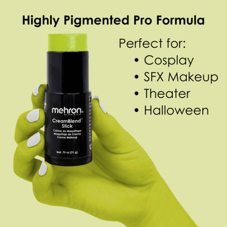 Mehron CreamBlend Stick | Hooggepigmenteerde crèmemake-up | Direct uit voorraad leverbaar