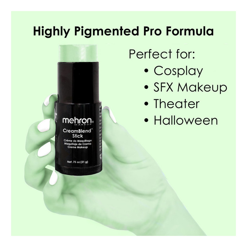 Mehron CreamBlend Stick | Hooggepigmenteerde crèmemake-up | Direct uit voorraad leverbaar