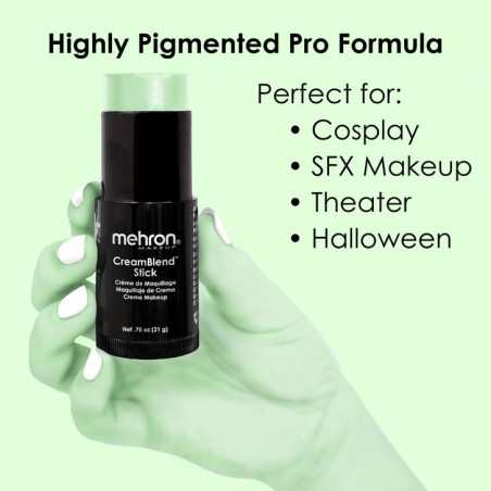 Mehron CreamBlend Stick | Hooggepigmenteerde crèmemake-up | Direct uit voorraad leverbaar
