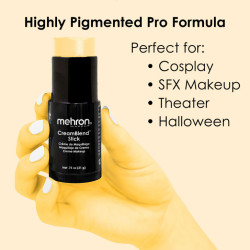Mehron CreamBlend Stick | Hooggepigmenteerde crèmemake-up | Direct uit voorraad leverbaar