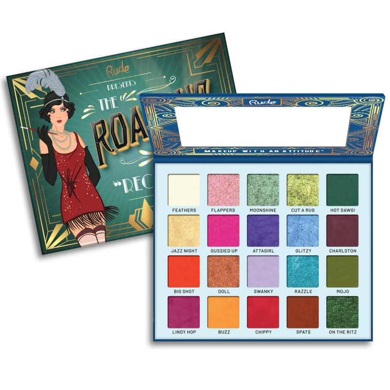 Rude Cosmetics Roaring 20’s Palette – 20 Kleuren Oogschaduw