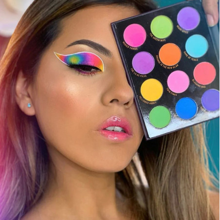 Rude Cosmetics City of Lights Oogschaduw Palet  - Pastel