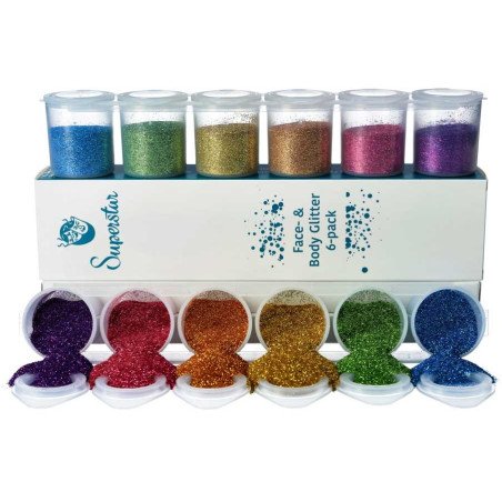 Glitters 6-pack - Summer Festival  Noddies voor een mooie prijs en snel leverbaar!