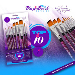 Blazin Brushes by Marcela Bustamente | Schminkpenselen kopen
