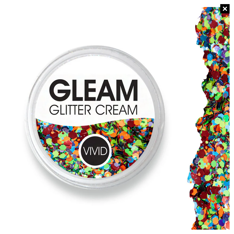 Vivid GLEAM | Face- & Bodyart Glitters| Festivalglitter | Glittercreme