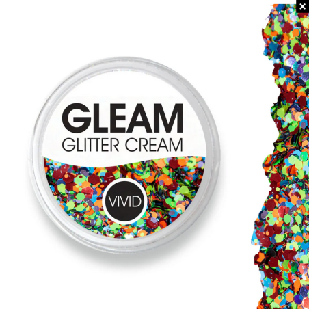 Vivid GLEAM | Face- & Bodyart Glitters| Festivalglitter | Glittercreme
