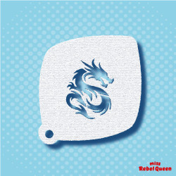 Schmink & Facepaint | MRQ Schminksjabloon | Dragon Small