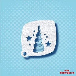 Schmink & Facepaint | MRQ Schminksjabloon | Unicorn Horn