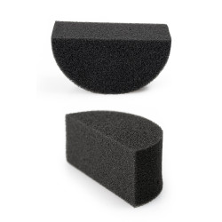 PXP Make-Up halve spons zwart