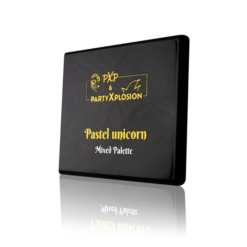 PXP Schmink | Mix Palet Schmink & Glitter | UV Pastel Unicorn
