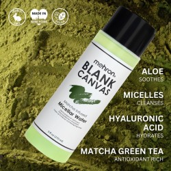 De krachtige micellar water make-upremover met matcha groene thee dat niet hoeft te worden afgespoeld. Nu te koop bij Noddies