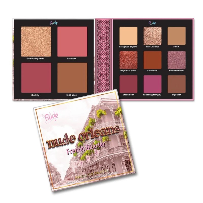 Nude Orleans Palette | Face & Eye Makeup | Multi Look Palette