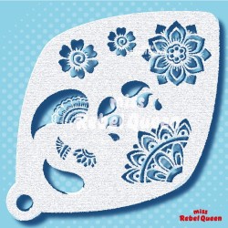 Schmink & Facepaint | MRQ Stencils - Perfect Paisley