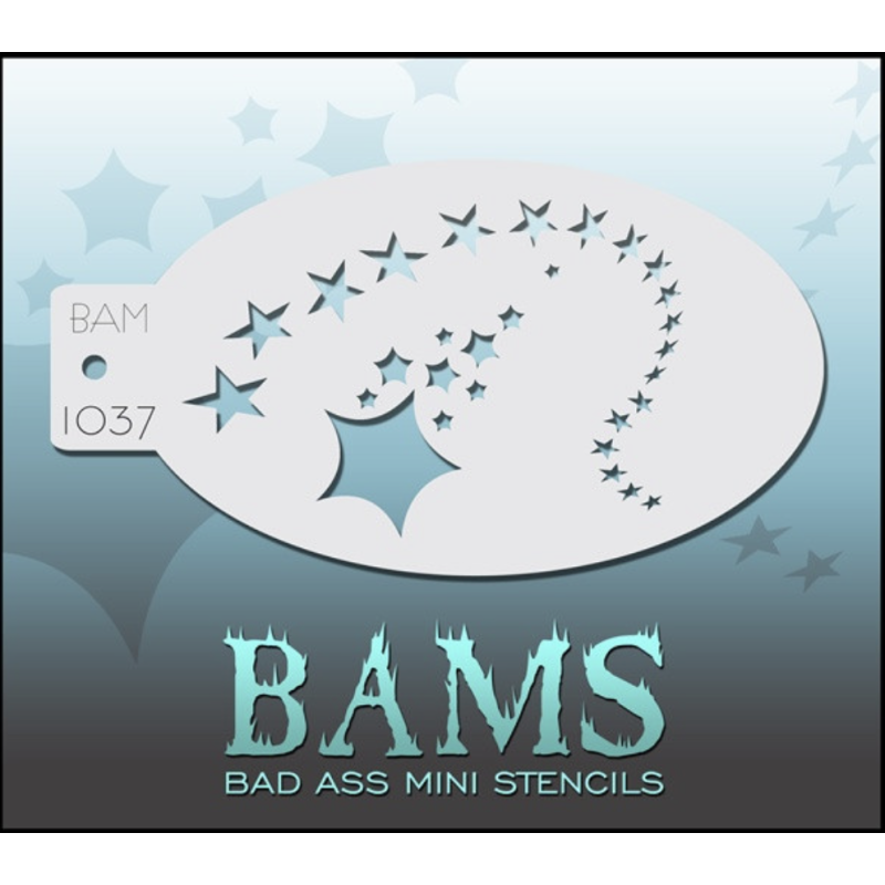 Schmink & Facepaint | Schmink sjabloon | BAM1037 | Sterren & stippen